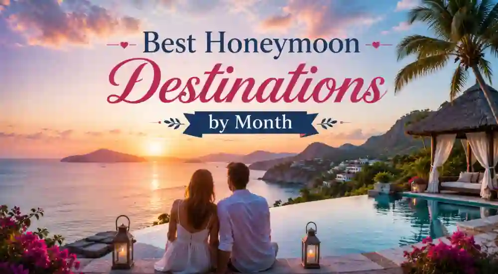 Best Honeymoon Destinations by Month