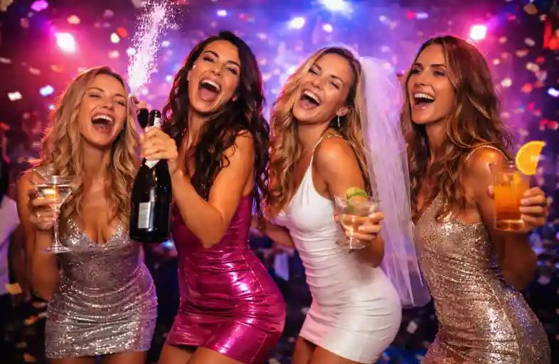 The Party Queen Bride (Wild Weekend Cities)