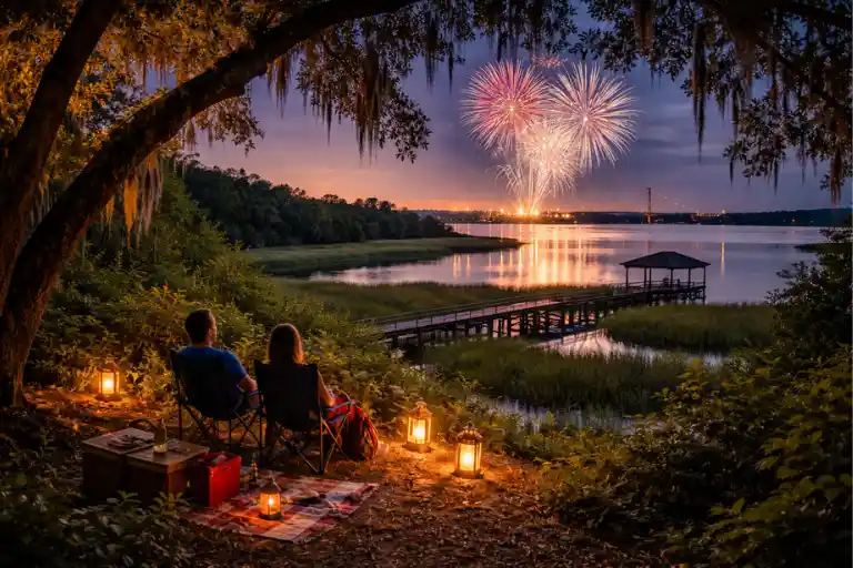Hidden Gems – Crowd-Free Fireworks Viewing Spots