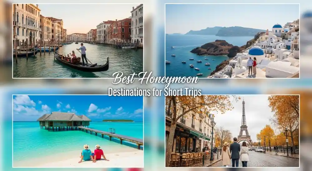 Best Honeymoon Destinations for Short Trips