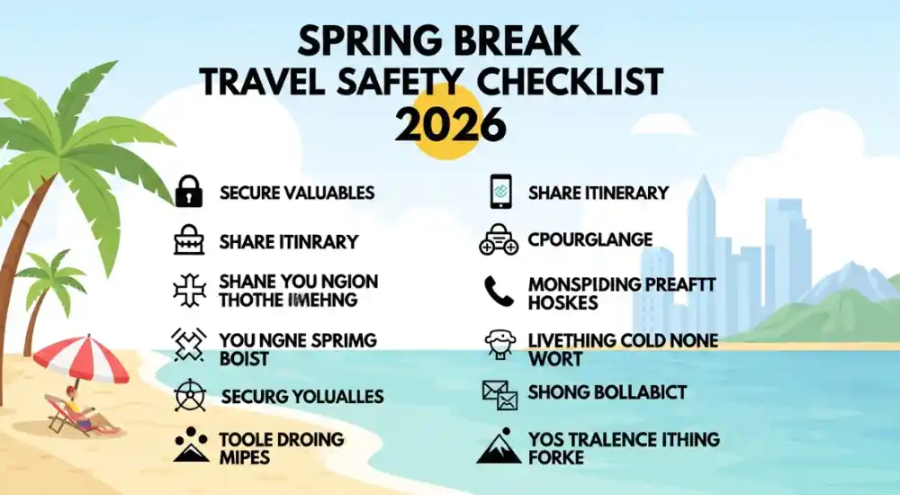 Spring Break Travel Safety Checklist 2026