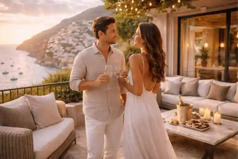 Aesthetic & Luxury Couple Travel Captions