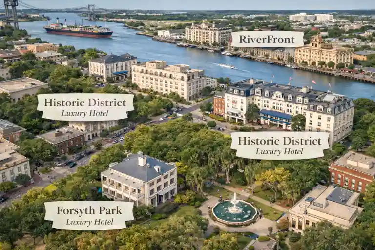 Best Areas to Stay in Savannah for Luxury Travelers