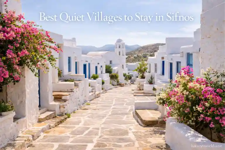 Best Quiet Villages to Stay in Sifnos