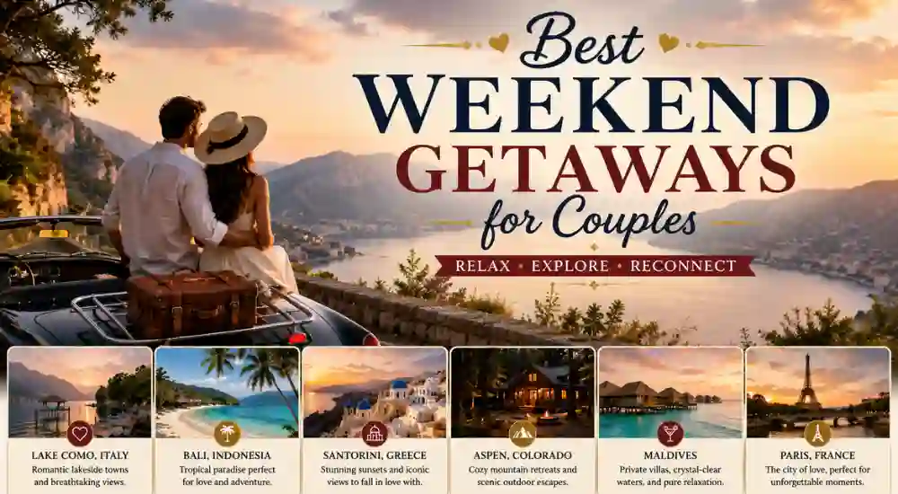 Best Weekend Getaways for Couples