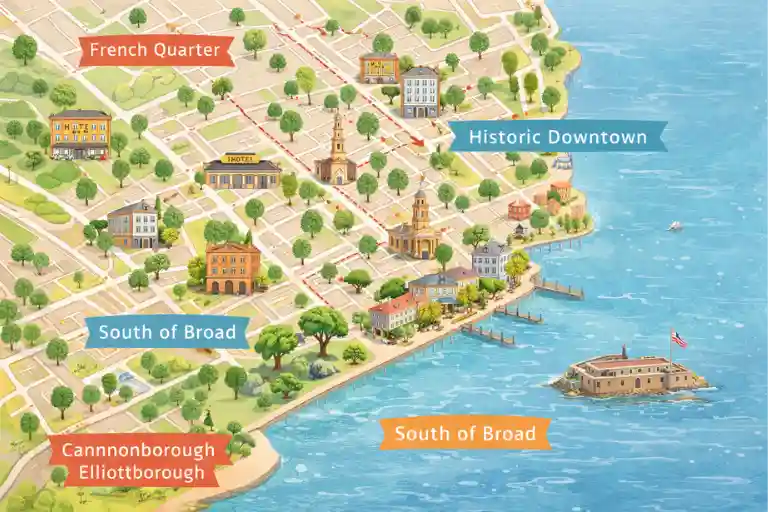 How to Choose Where to Stay in Charleston SC