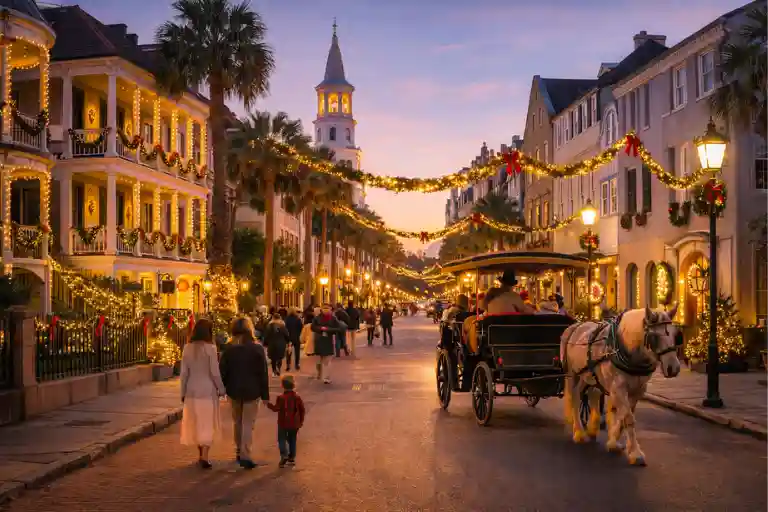 Top Things to Do for Christmas in Charleston SC