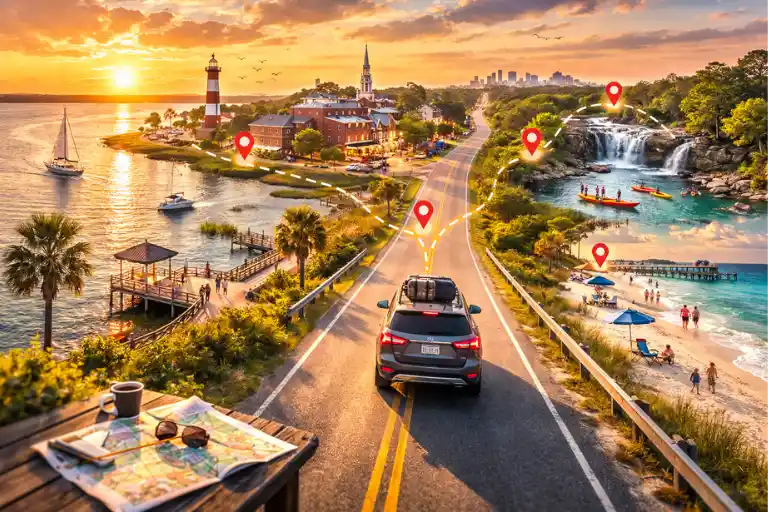 Best 3–5 Hour Road Trips from Charleston