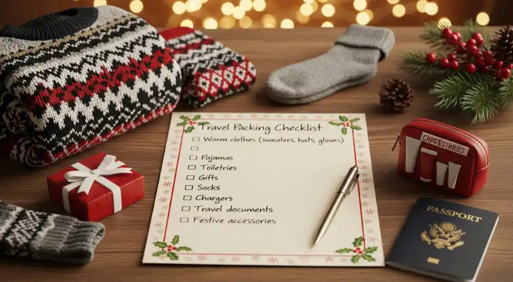 Christmas Travel Packing Checklist