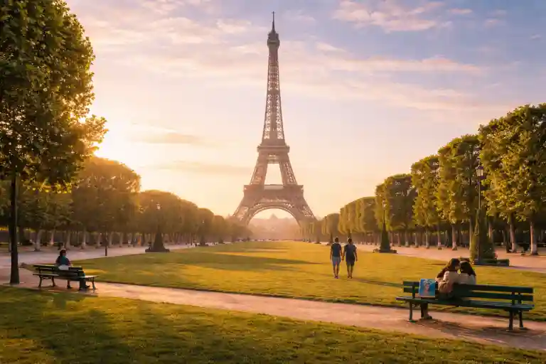 Eiffel Tower & Champ de Mars
