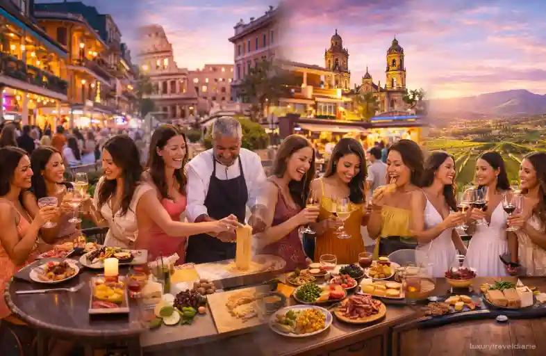 Foodie Bachelorette Destinations