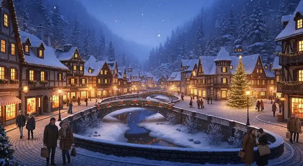 Hidden Gem Snowy Christmas Towns