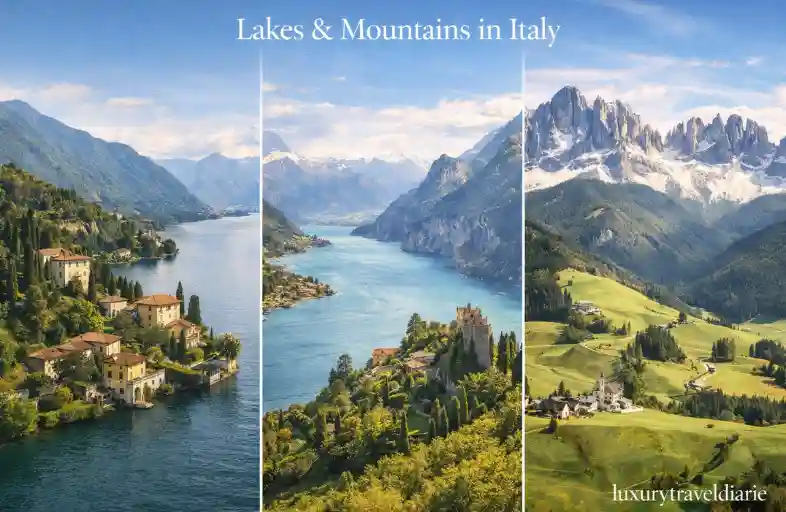 Lakes & Mountains in Italy