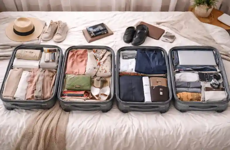 Packing for Different Traveler Types