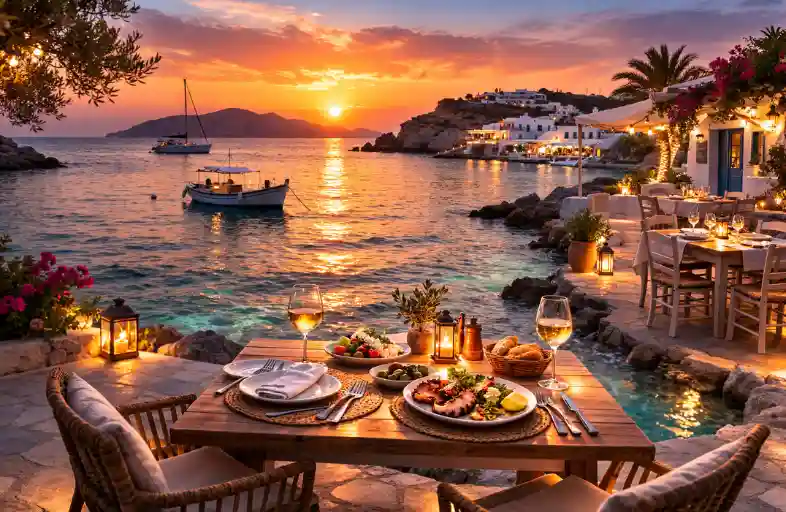The 3 Types of Dining Experiences in Milos