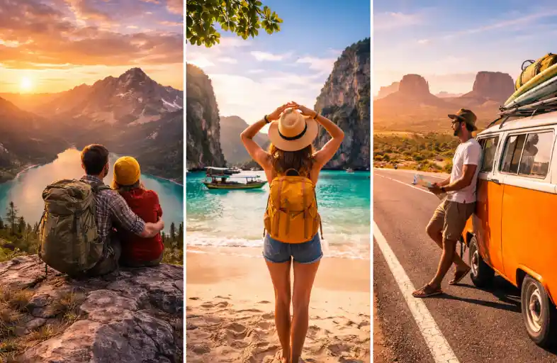 Adventure Captions for Different Travel Styles