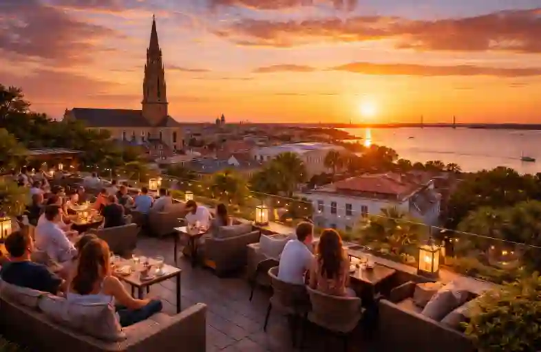 Best Rooftop Restaurants in Downtown Charleston