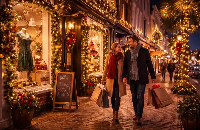 Christmas Shopping in Charleston