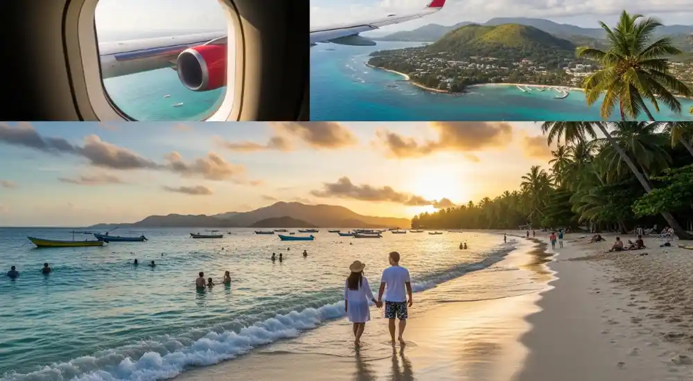 Day 1 – Arrival in Mahé + Beau Vallon Beach