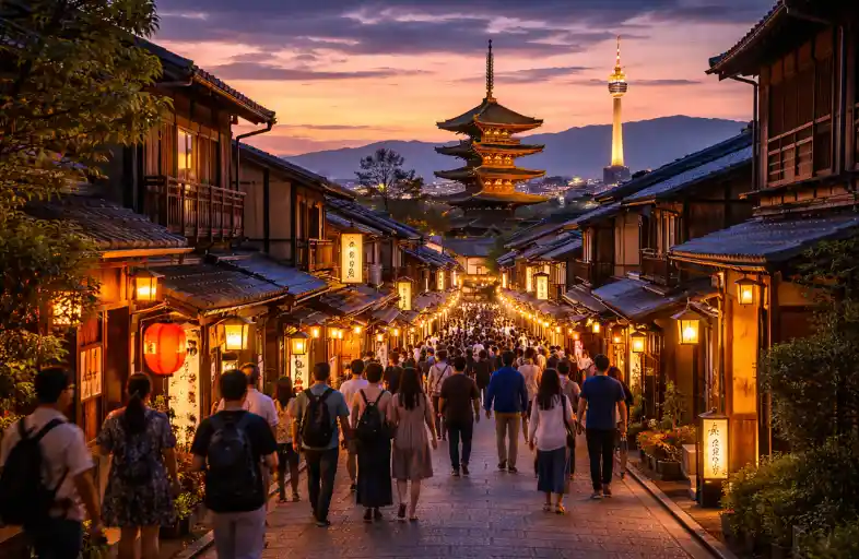 Day 1_ Arrival in Kyoto + Explore Downtown Kyoto