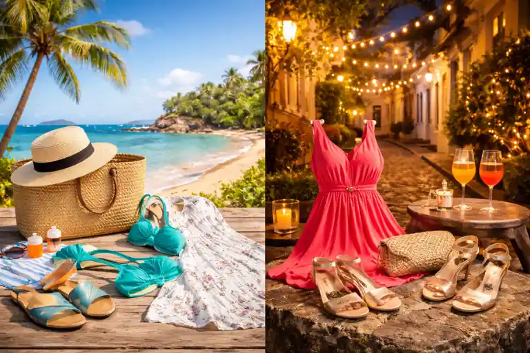 Day vs Night Outfits in Puerto Rico