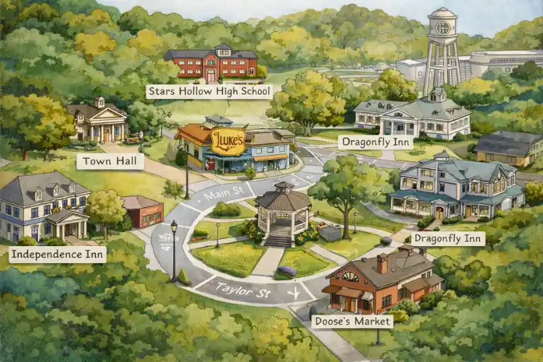 Gilmore Girls Set Map & Layout Guide