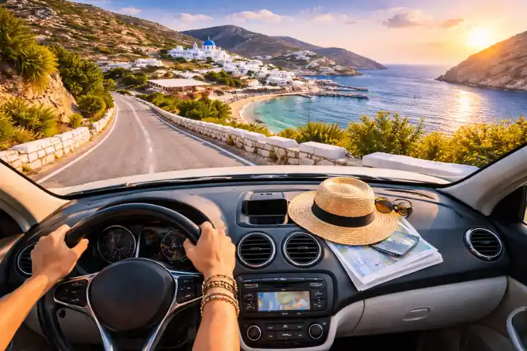 How Long Does It Take to Drive Around Sifnos