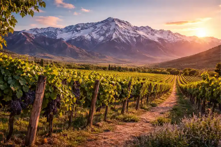 How the Andes Mountains Shape Mendoza Wines