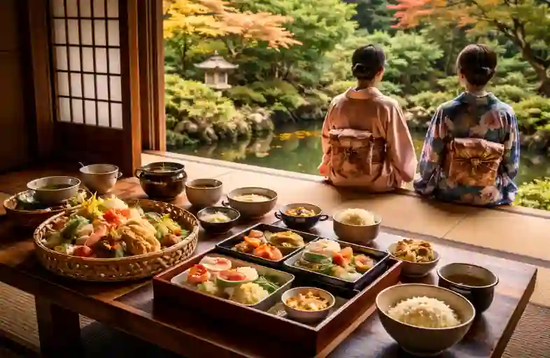 Lunch in Traditional Kyoto