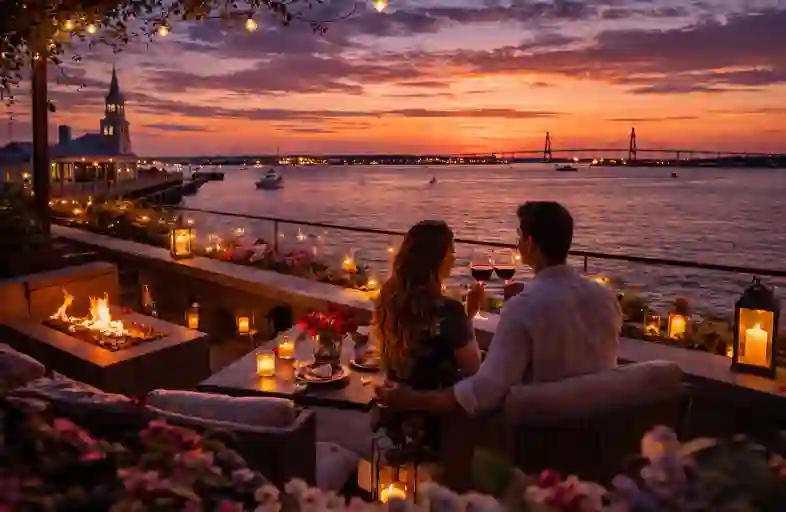 Most Romantic Rooftop Restaurants in Charleston SC