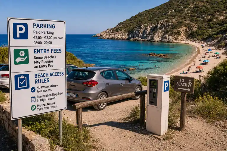 Parking, Entry Fees & Beach Access Rules