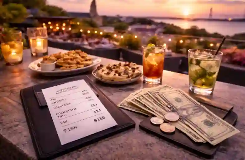 Rooftop Dining Budget Breakdown