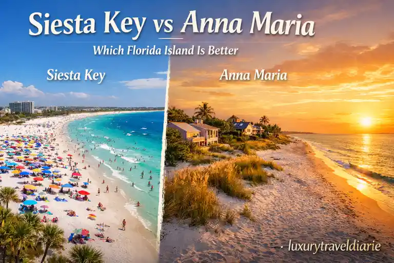 Siesta Key vs Anna Maria
