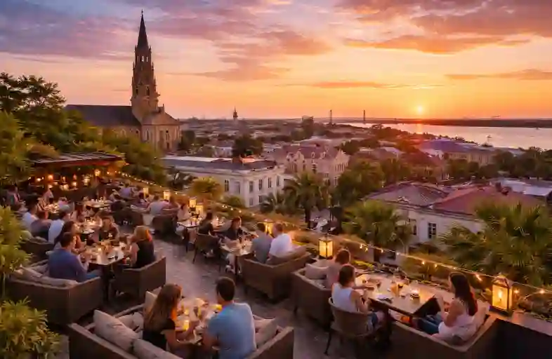 The Best Rooftop Restaurants in Charleston SC for Sunset Views