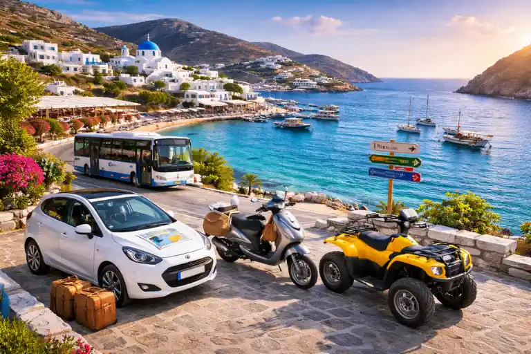 Transportation Options in Sifnos