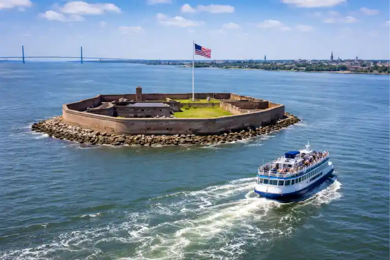 Where Fort Sumter Is Located and How Visitors Reach It