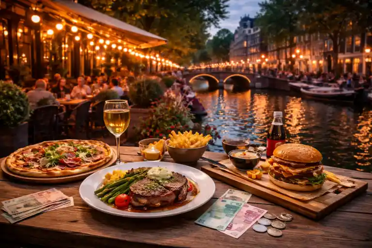 Where To Eat Dinner in Amsterdam by Budget