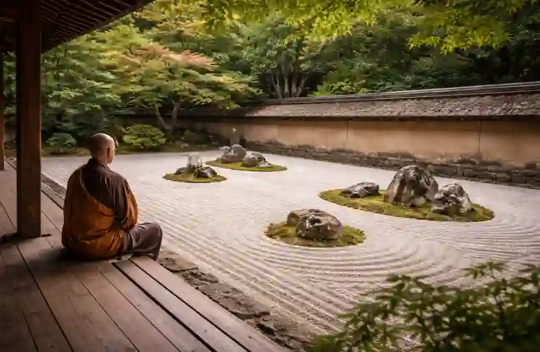 Zen Garden Philosophy at Ryoan-ji