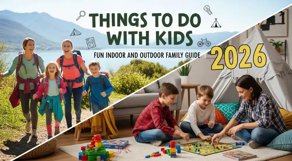 25 Best Things to Do with Kids, fun indoor and outdoor family guide 2026