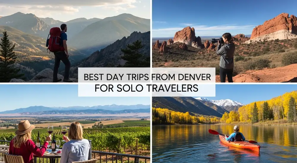 Best Day Trips from Denver for Solo Travelers