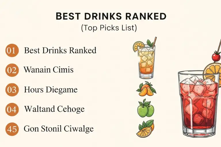 Best Drinks Ranked (Top Picks List)