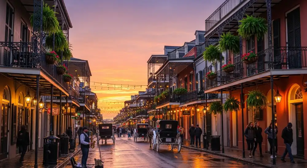 Best Time to Visit French Quarter Streets