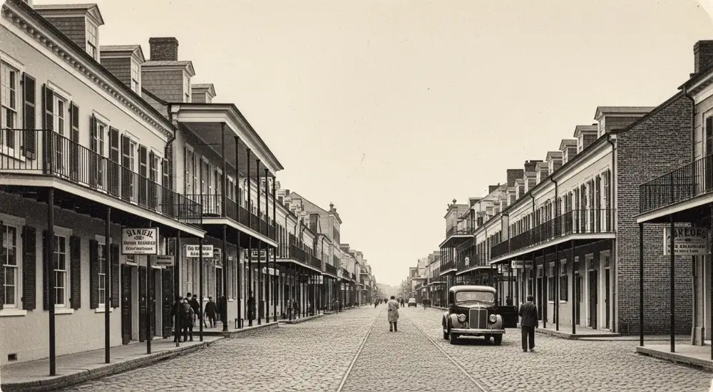 Historical Background of French Quarter Streets