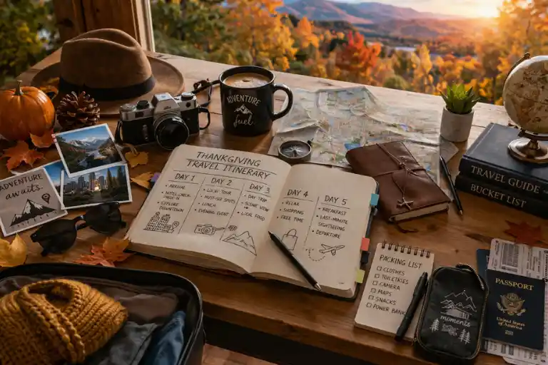 Sample Thanksgiving Travel Itineraries (3–5 Days)