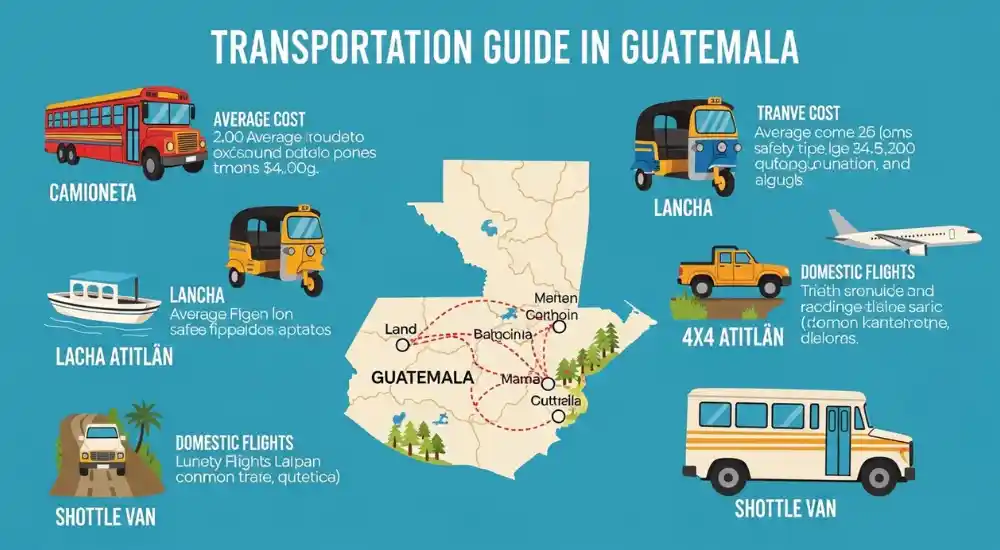 Transportation Guide in Guatemala