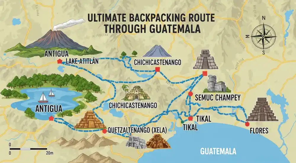 Ultimate Backpacking Route Through Guatemala