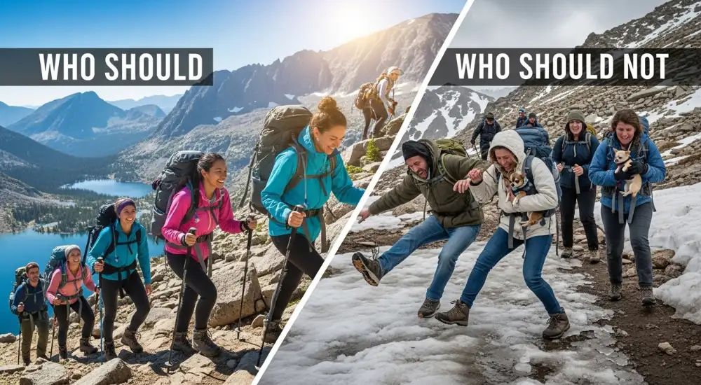 Who Should & Who Should NOT Hike Sky Pond Trail