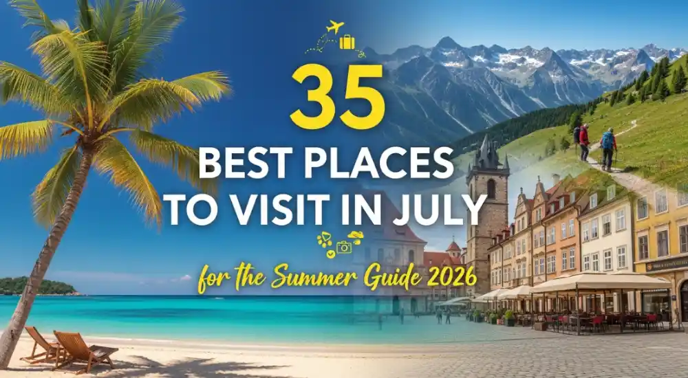 35 Best Places to Visit in July for the Summer Guide 2026
