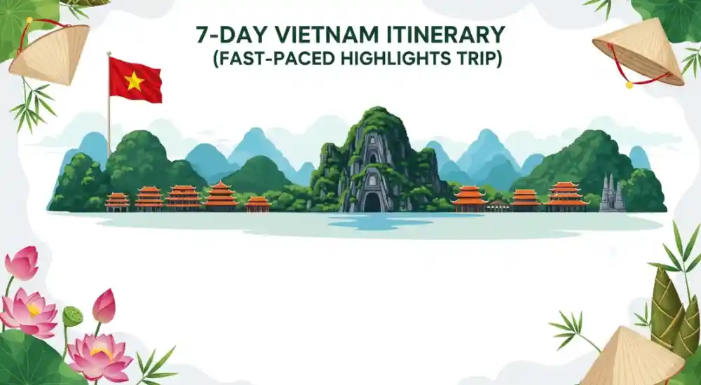 7-Day Vietnam Itinerary (Fast-Paced Highlights Trip)
