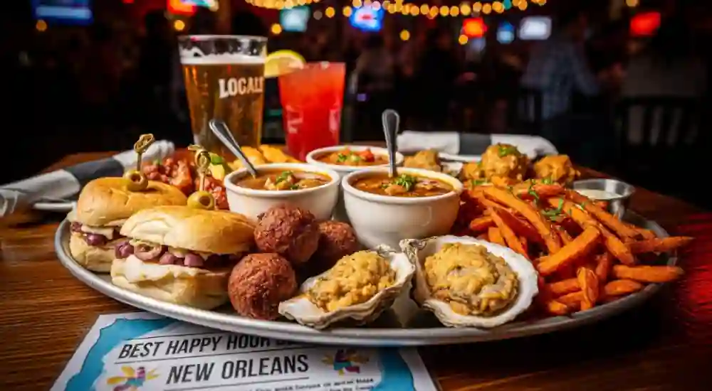 Best Happy Hour Food Deals in New Orleans